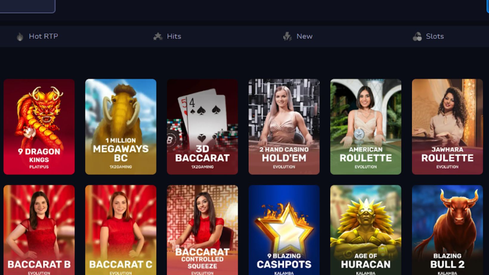 Ripple Online Casino Games