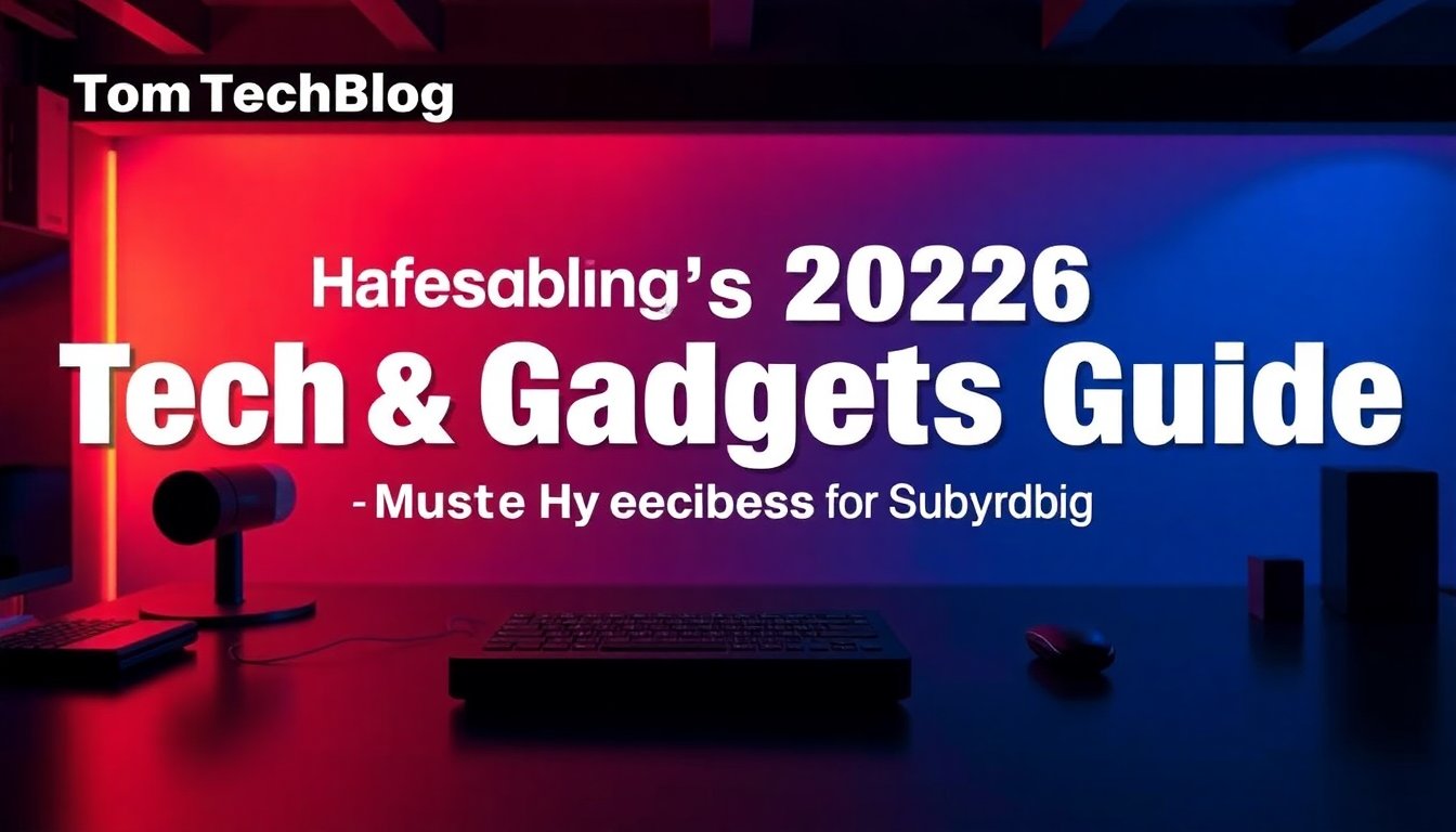 tech and gadgets tomtechblog